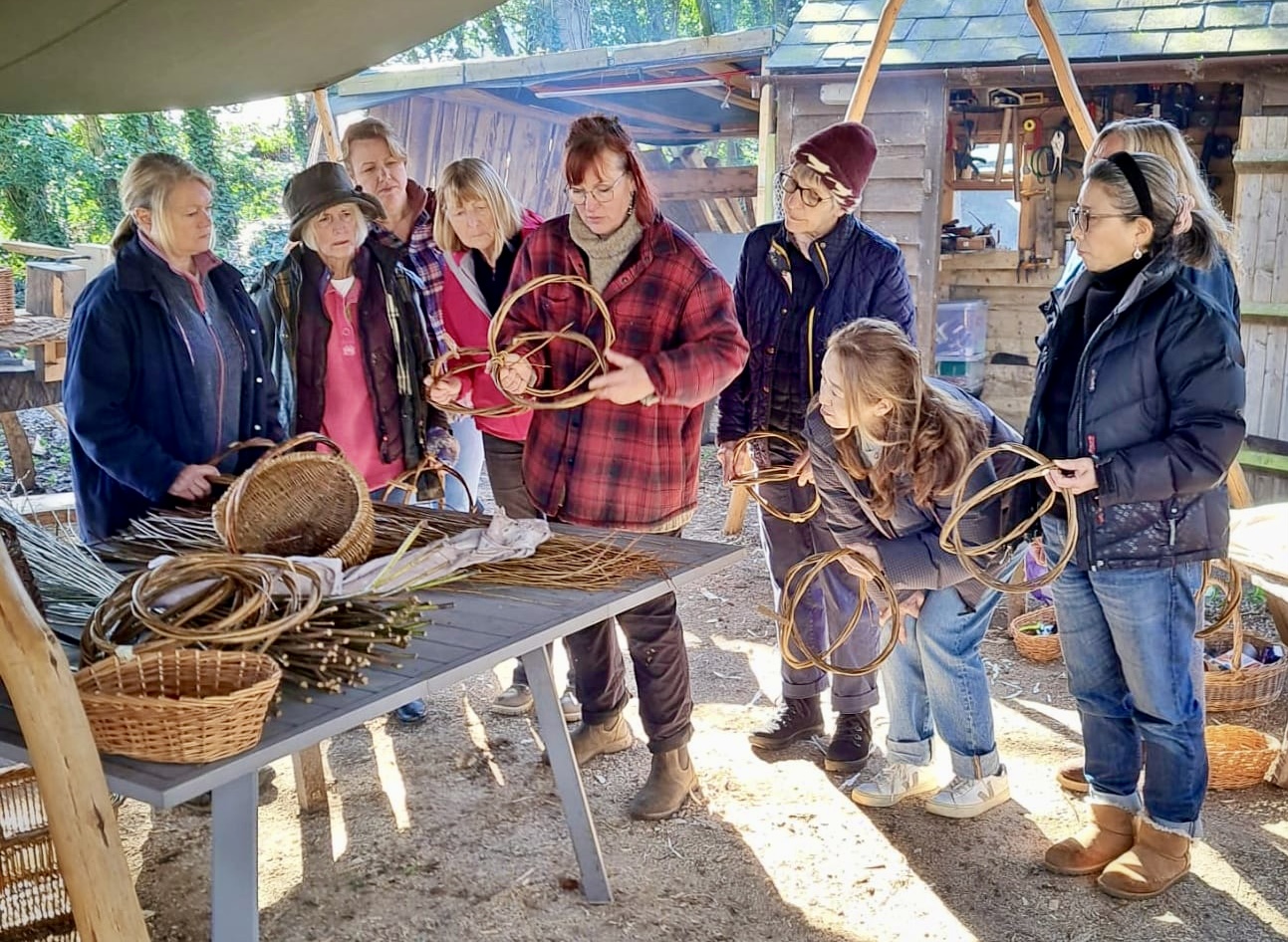 Beginners Frame Basket Weaving – Friends of Horsenden